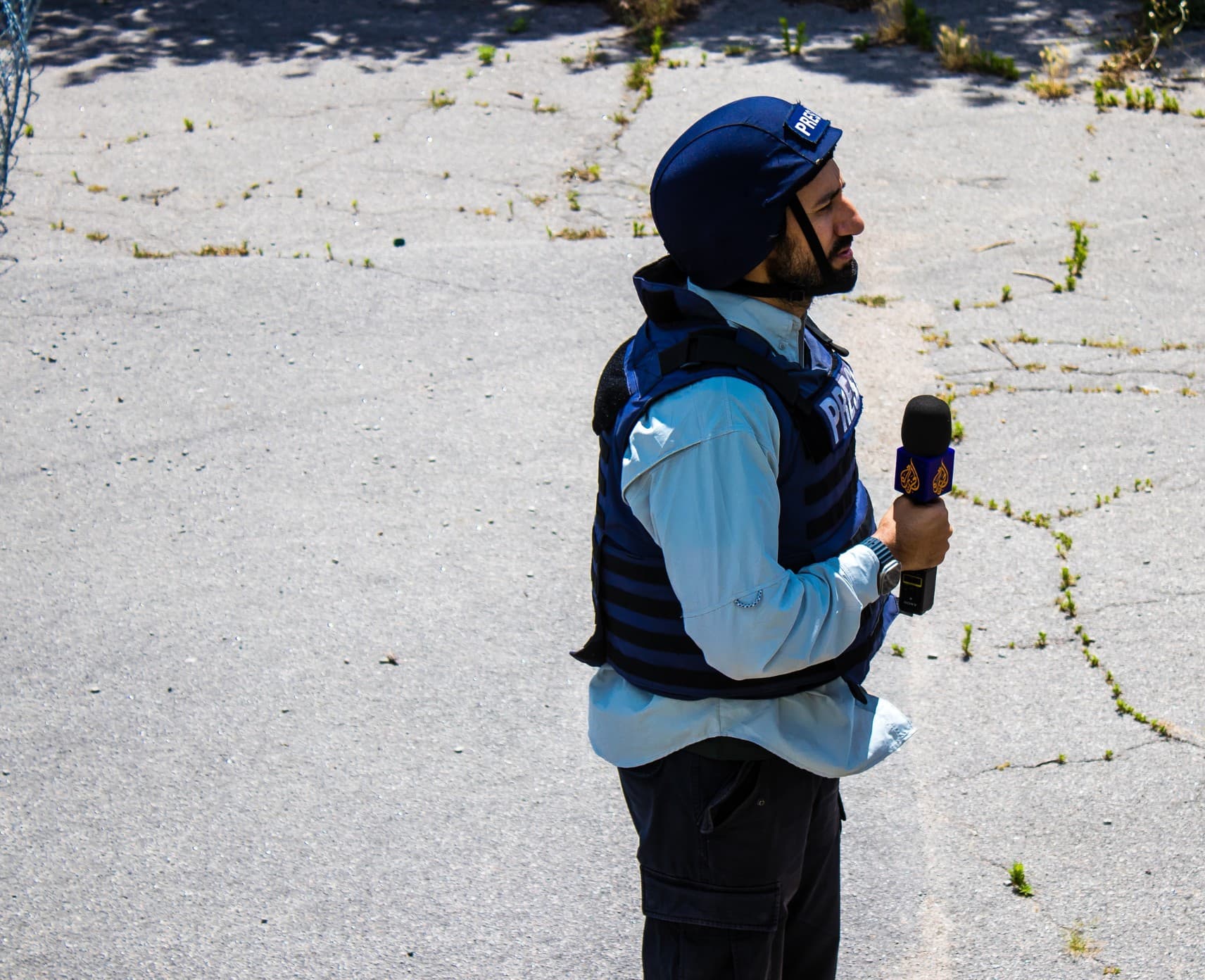 A war correspondent