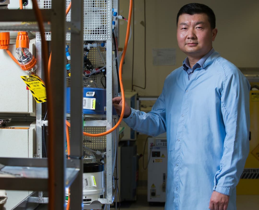 Dr Bin Lu. Photo: Lannon Harley/ANU
