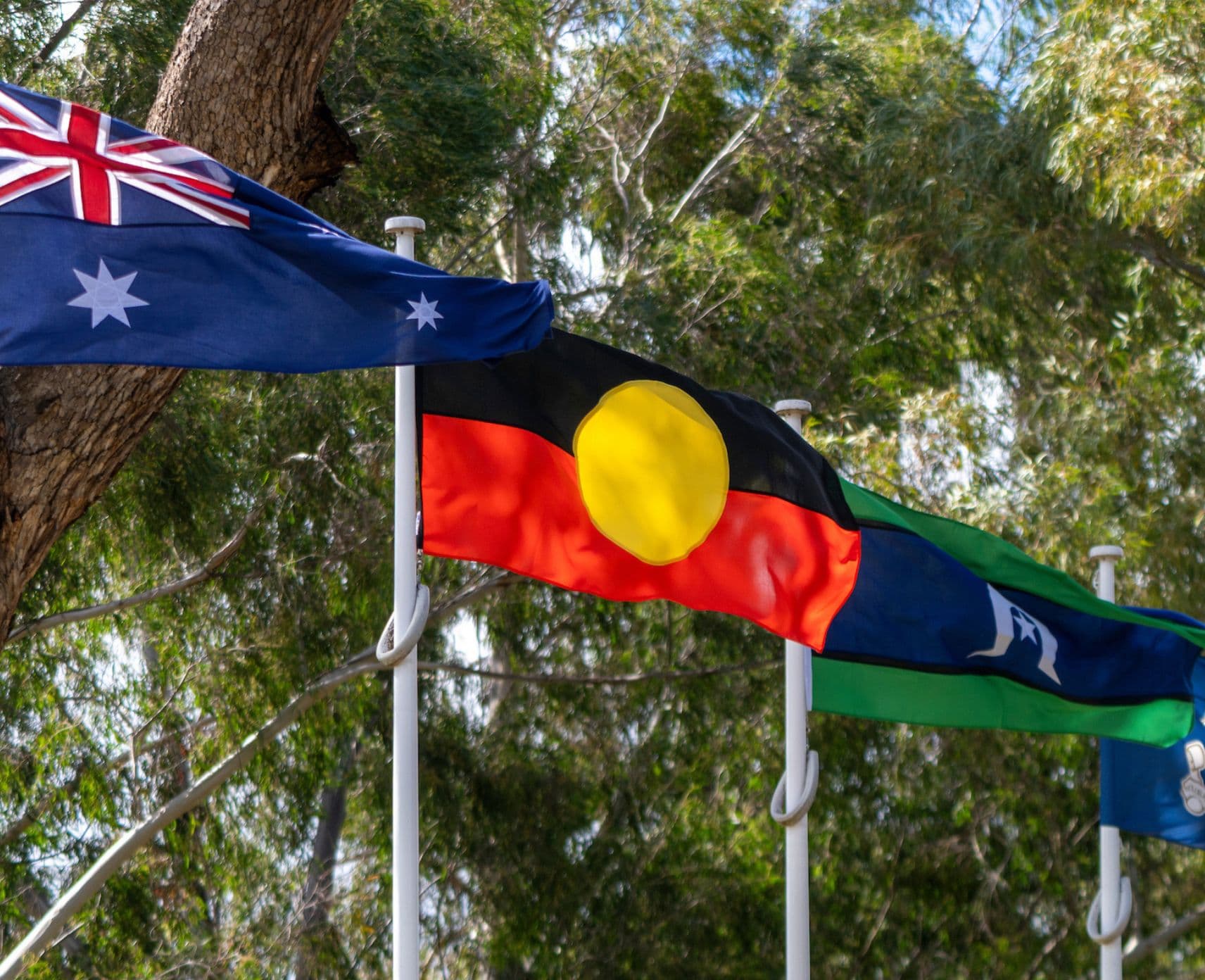 Australian, Aboriginal and Torress Strait Islander flags