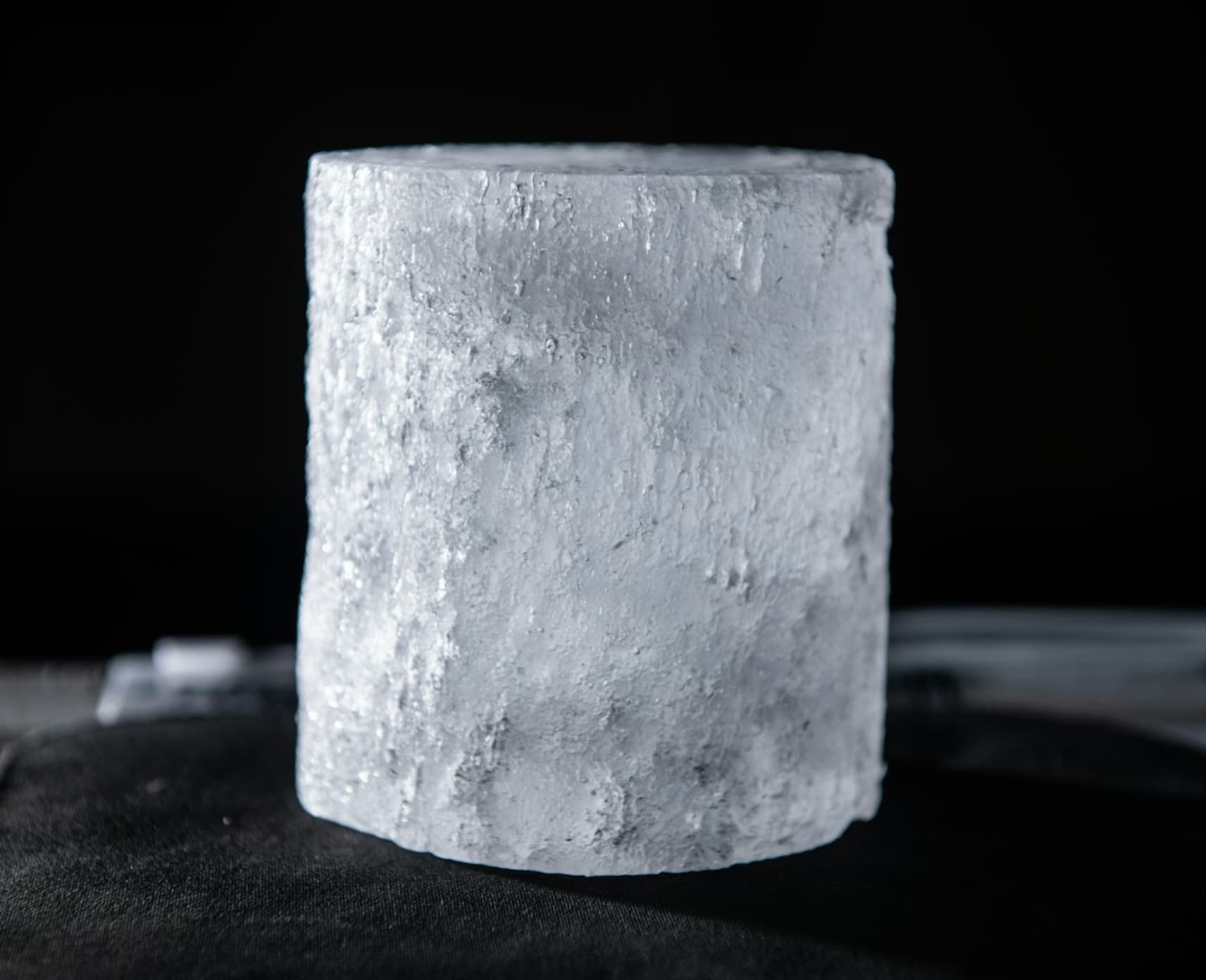 A cube of ice