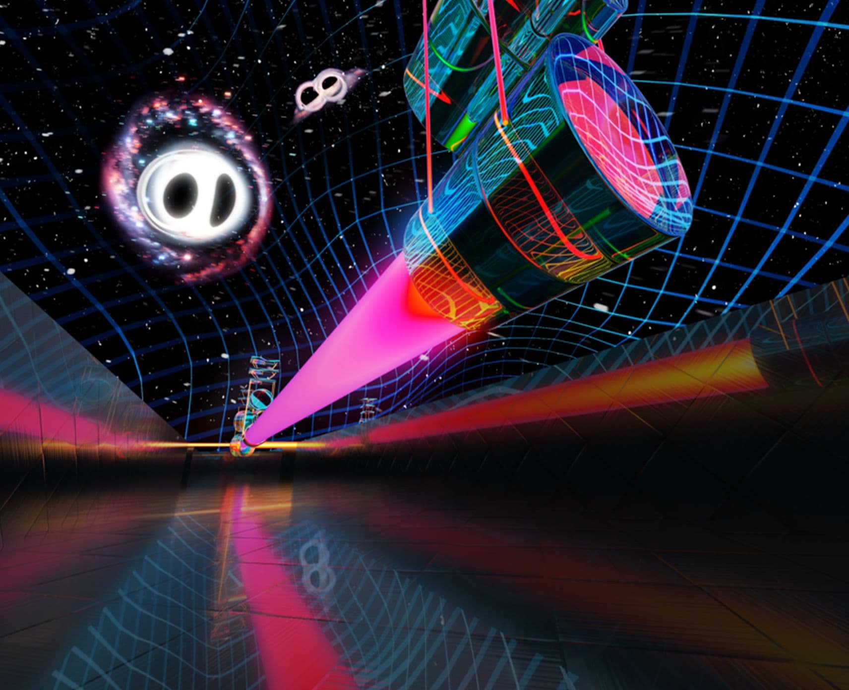 Artist Impression of Astrophysical Calibration.