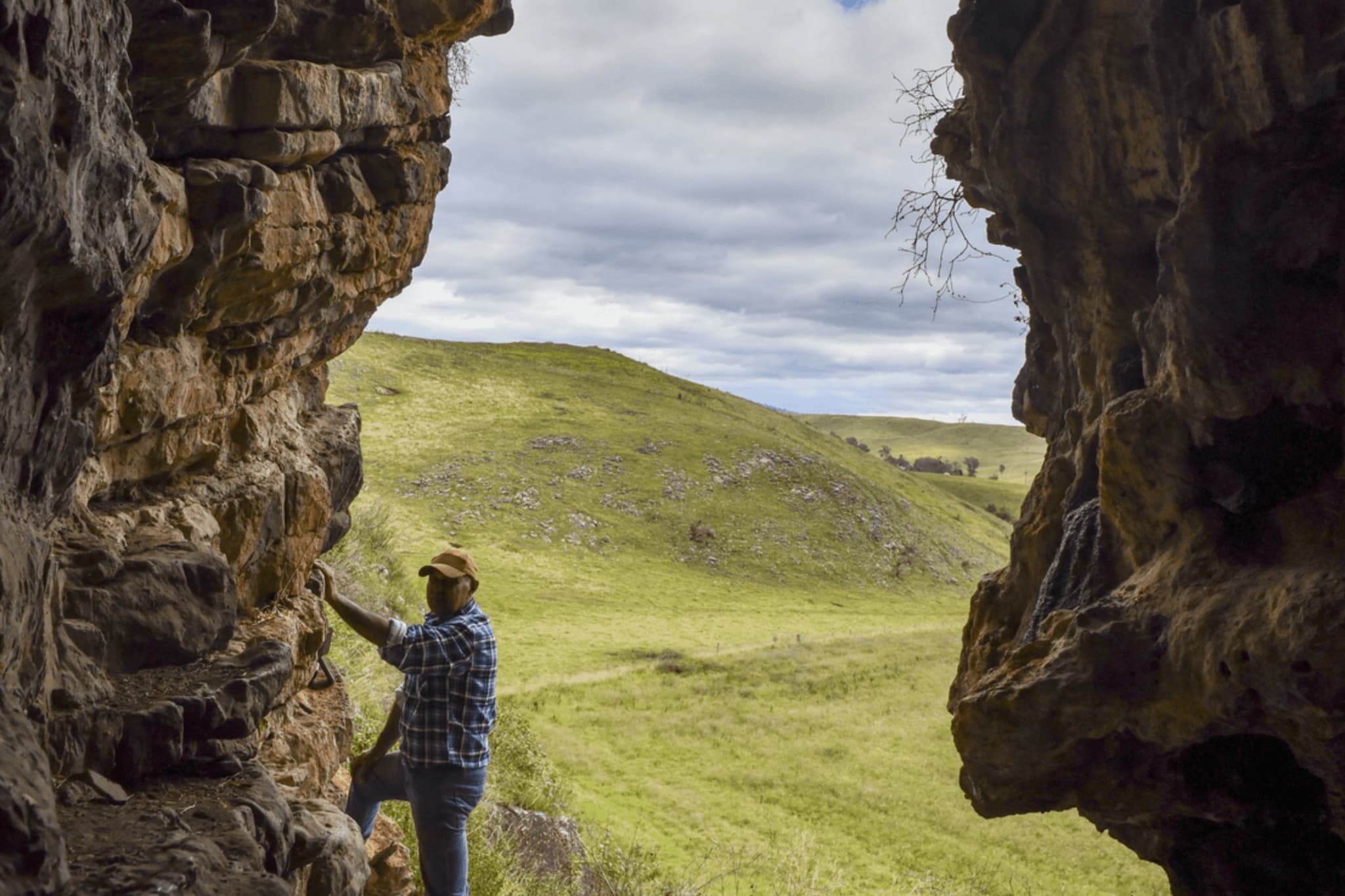 Cave opening