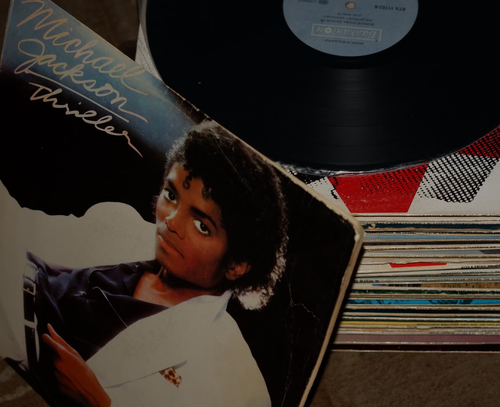 Michael Jackson vinyl records