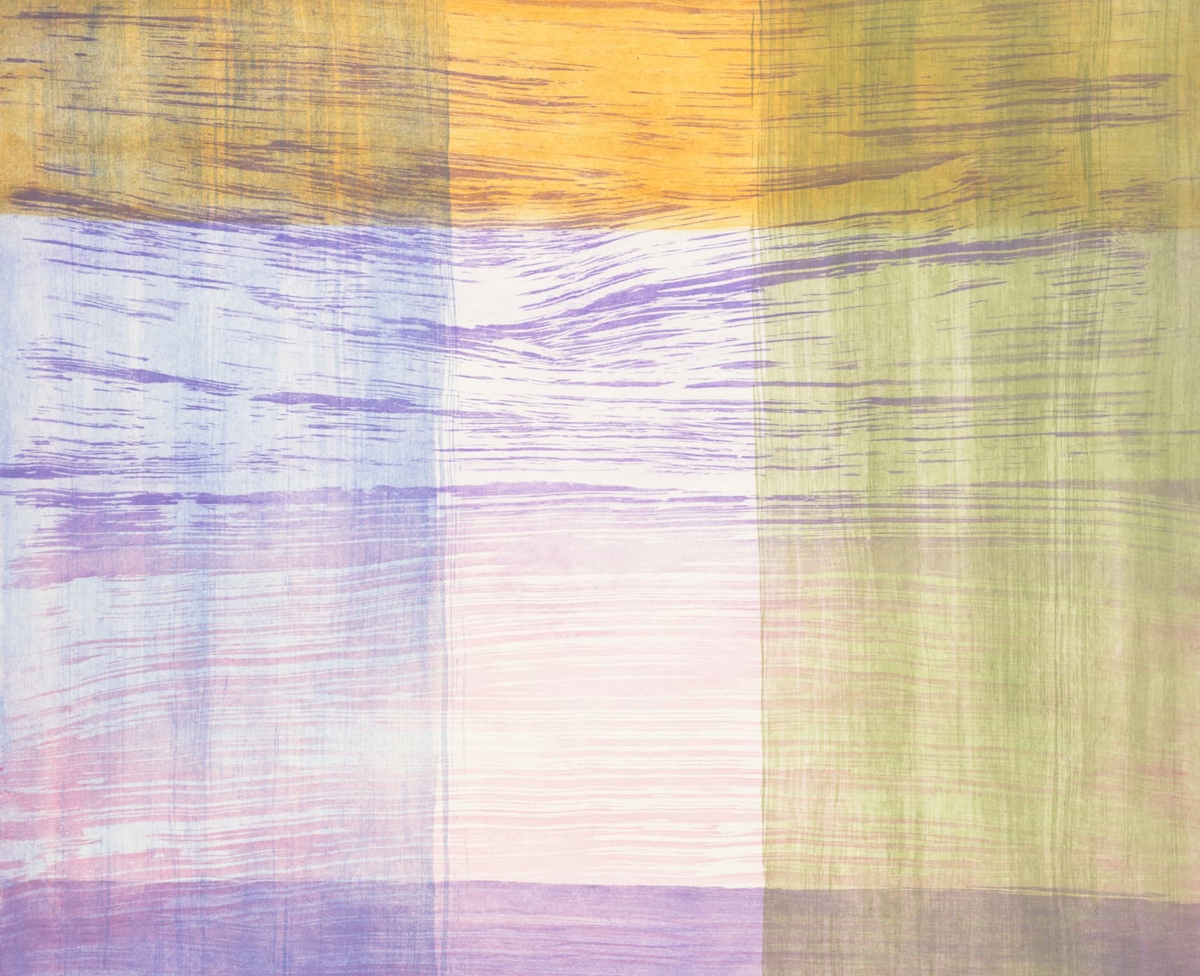print in sunset tones