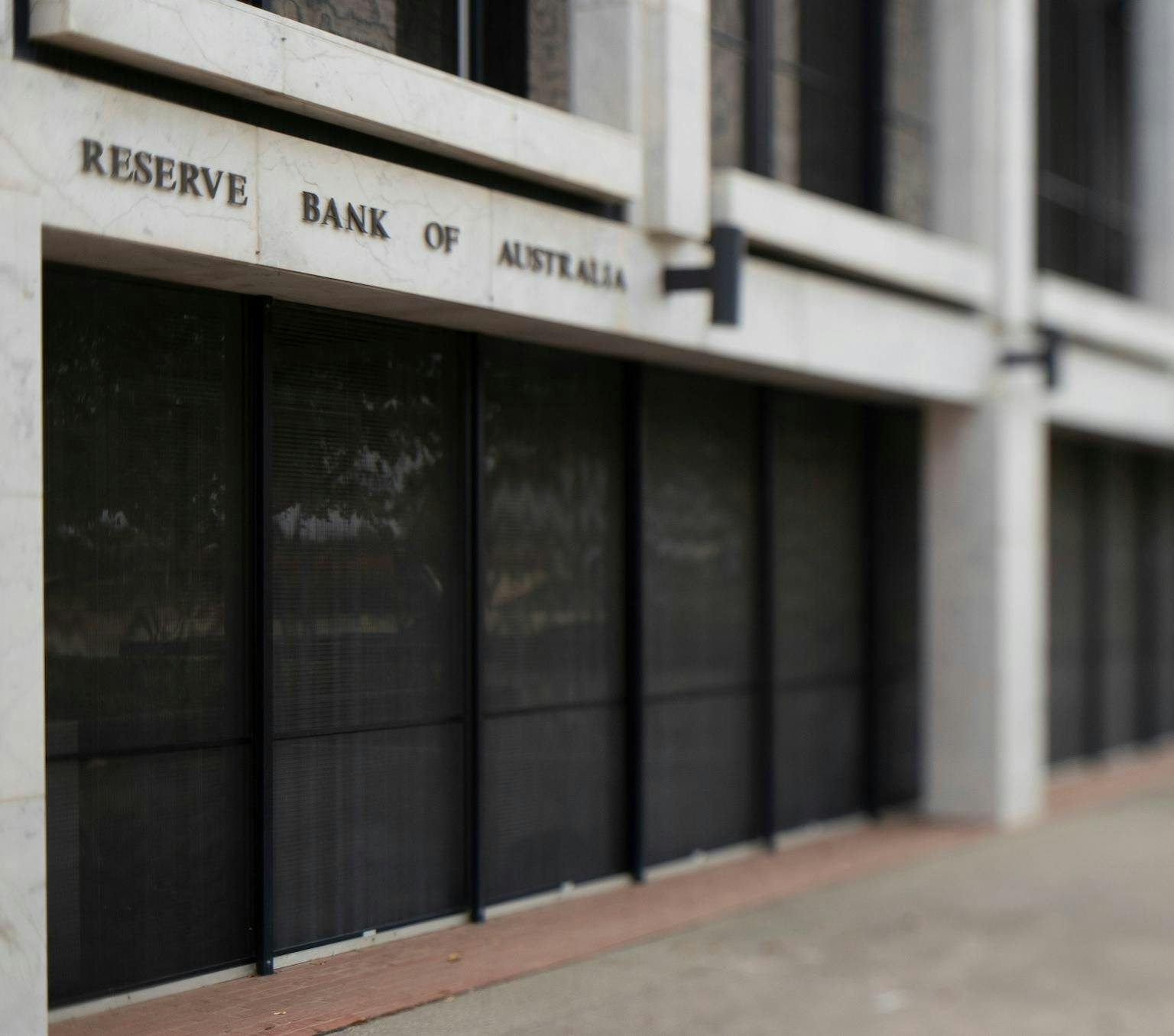 Reserve bank building front